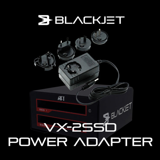 Adaptateur secteur BLACKJET pour TX-2DS/TX-4DS/UX-1/UX-1R