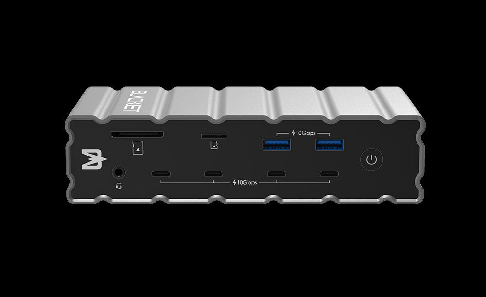 BLACKJET RX-4 RAIDEN Thunderbolt 4 Docking Station