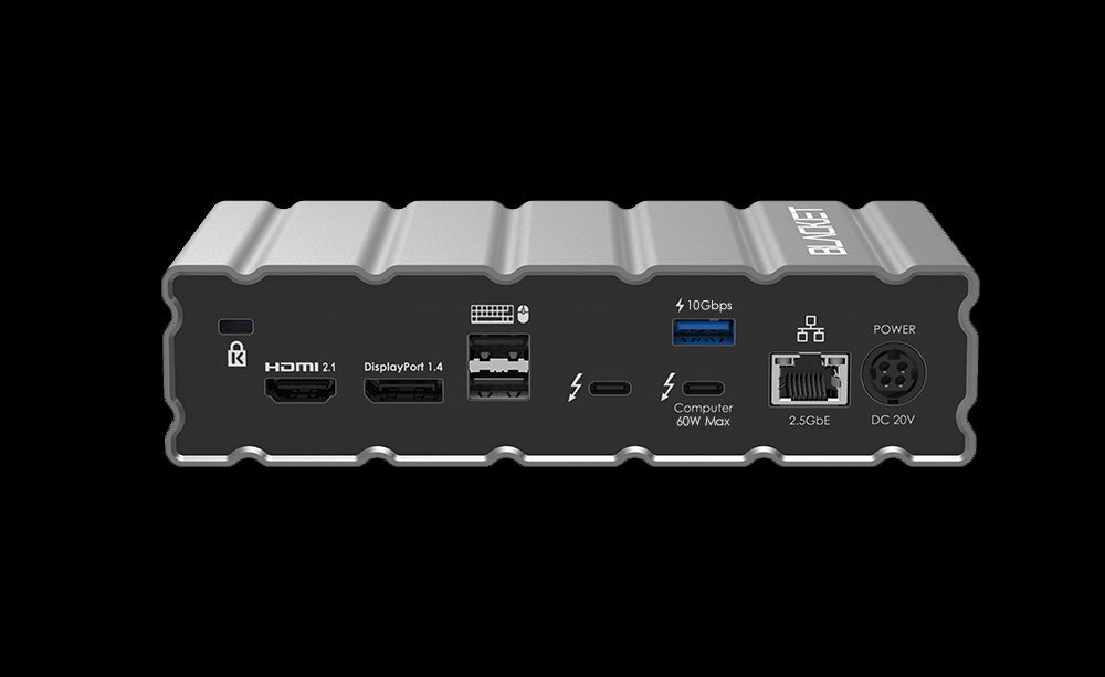 BLACKJET RX-4 RAIDEN Thunderbolt 4 Docking Station