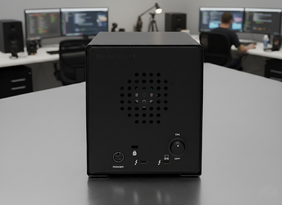 BLACKJET TX-4DS 4ベイThunderbolt 3ドッキングシステム