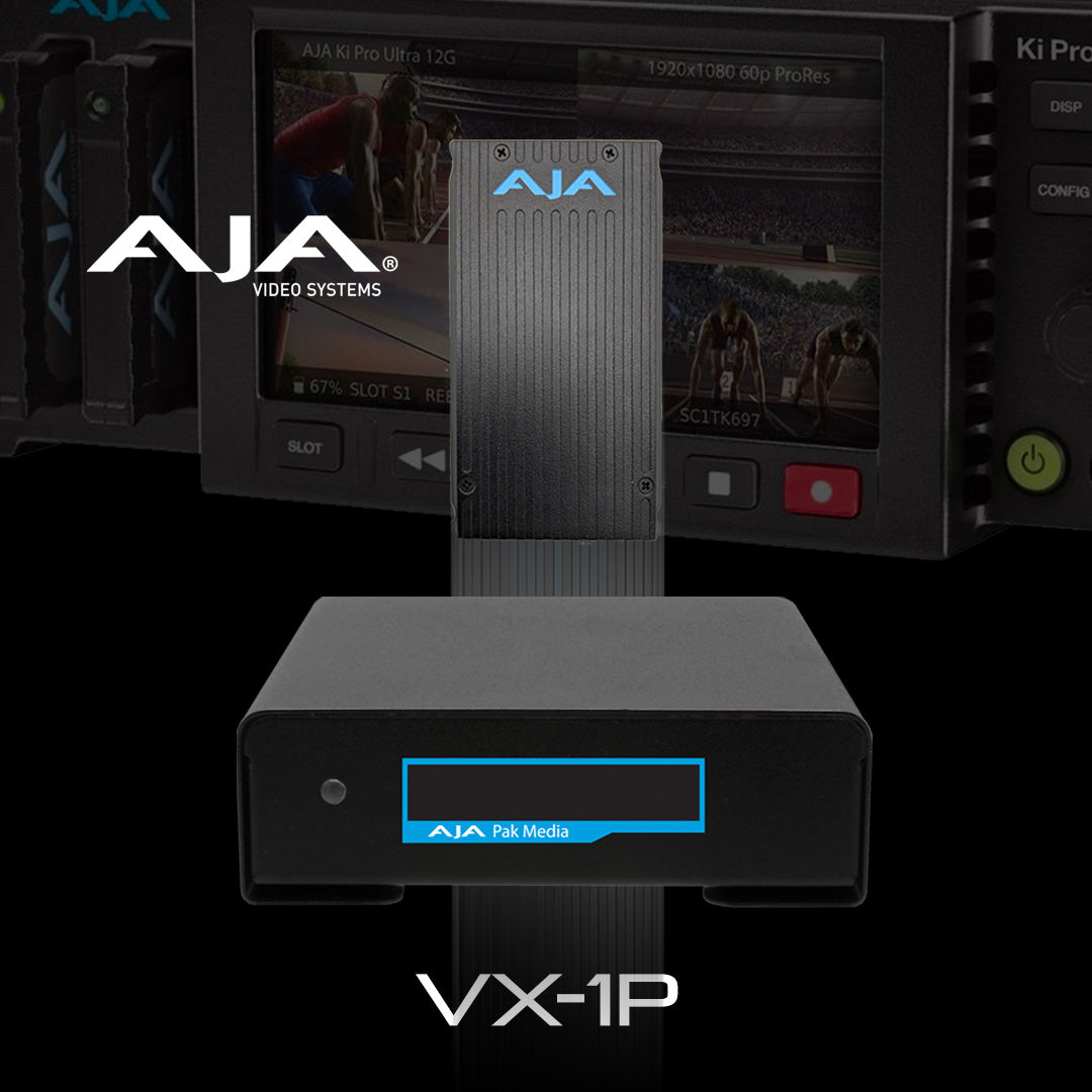 BLACKJET VX-1P AJA PAK MEDIA USB 3.2 Gen 2 Reader