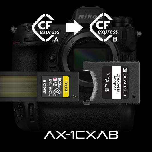 BLACKJET AX-1CXAB CFexpress A to B Adapter
