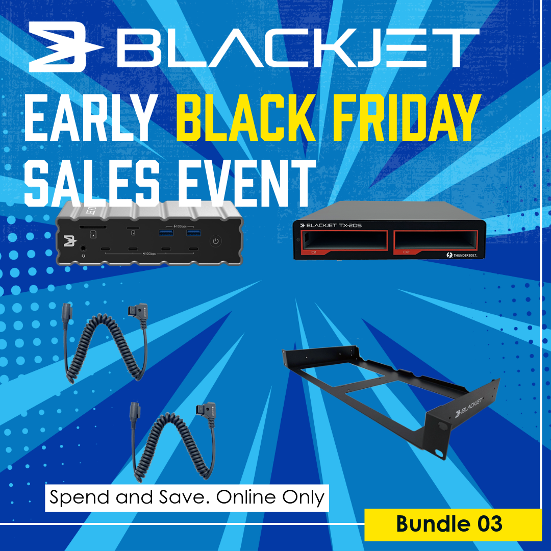 BLACKJET RX-4 + TX-2DS BLACK FRIDAY BUNDLE #3