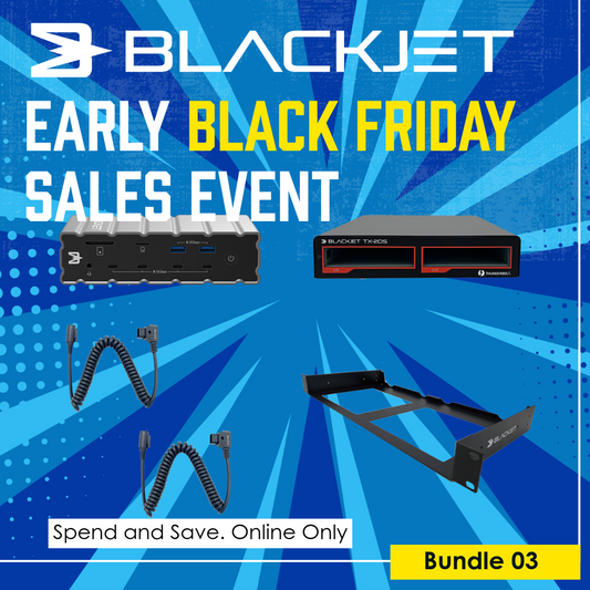 BLACKJET RX-4 + TX-2DS BLACK FRIDAY BUNDLE #3