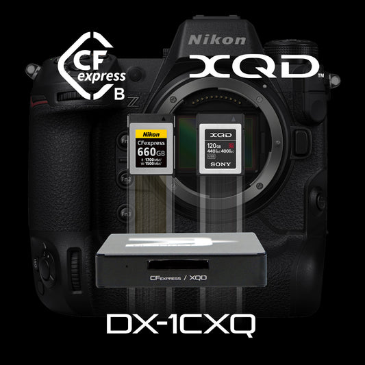 BLACKJET DX-1CXQ CFexpress B / XQD-Lesemodul