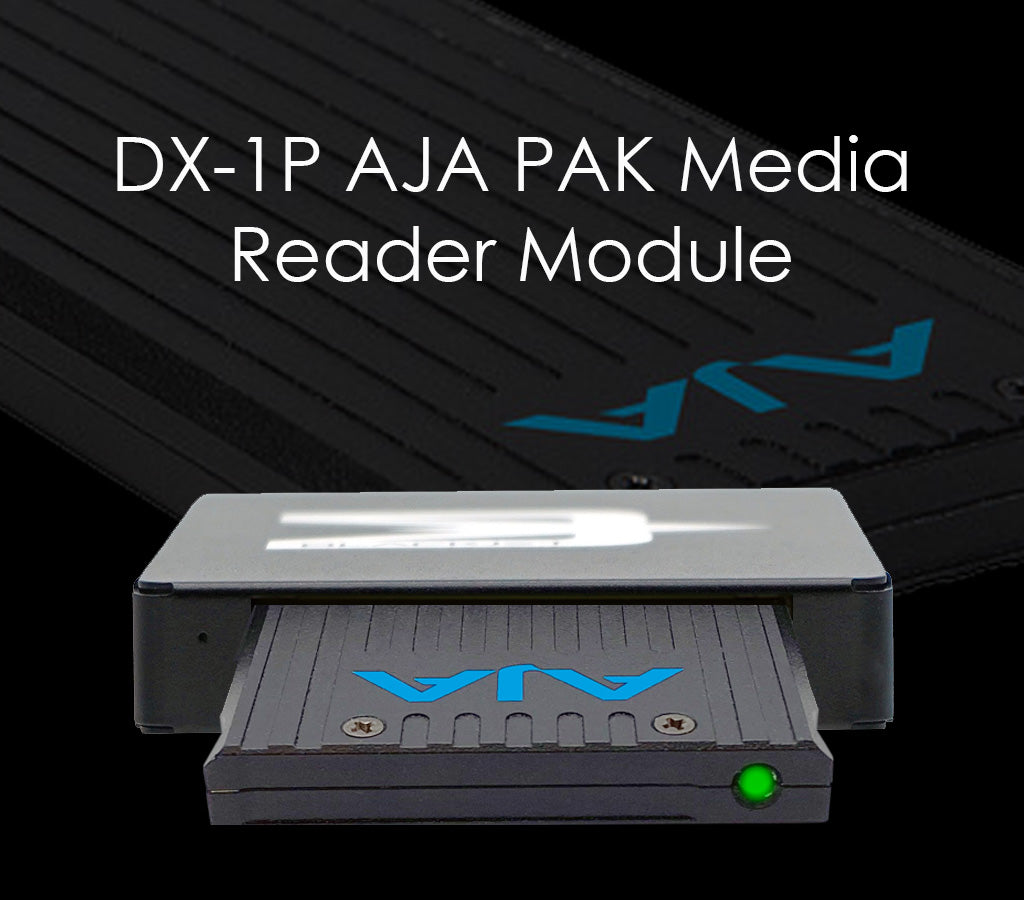 BLACKJET DX-1P AJA PAK Media Reader Module – blackjet-usa