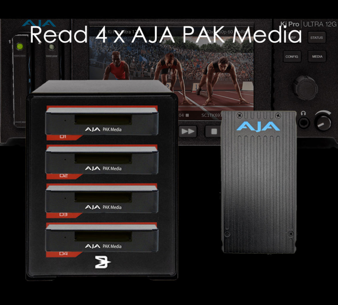 BLACKJET DX-1P AJA PAK Media Reader Module – blackjet-usa