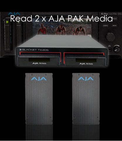 BLACKJET DX-1P AJA PAK Media Reader Module