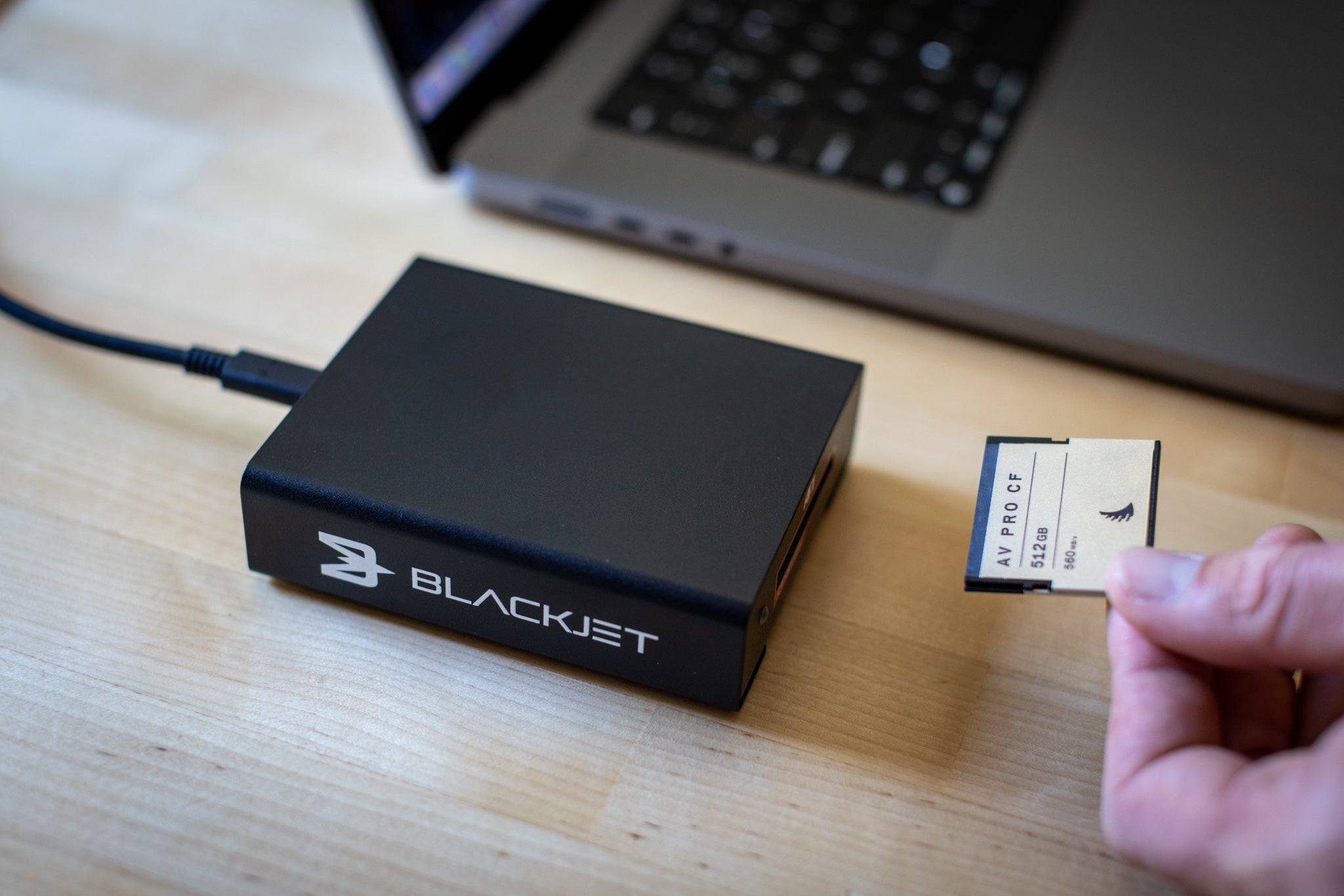 BLACKJET VX-1C CFast 2.0 USB 3.2 Gen 2 Reader – blackjet-usa