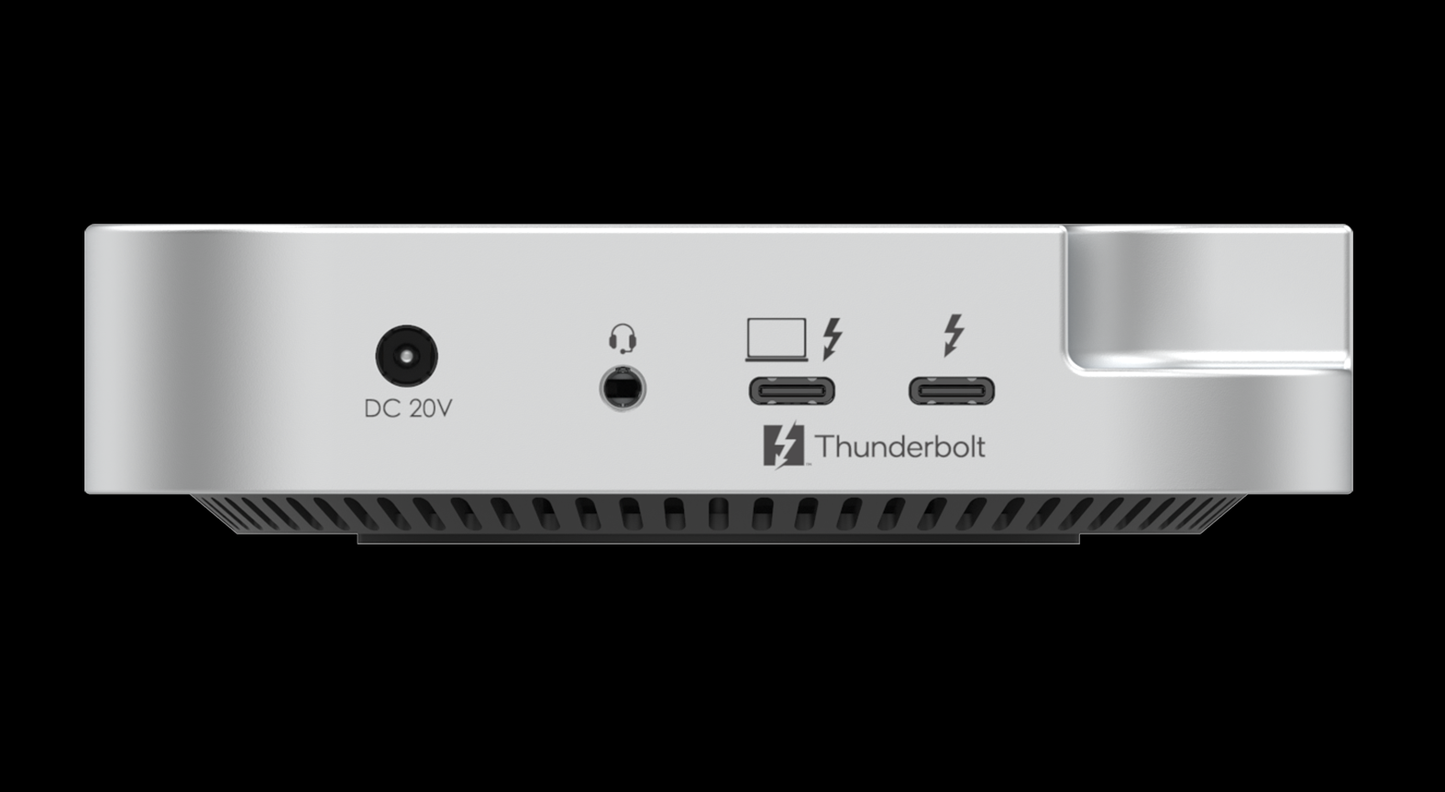 BLACKJET MiniRaiden Pro Thunderbolt 5 Dock for Mac Mini M4 Pro
