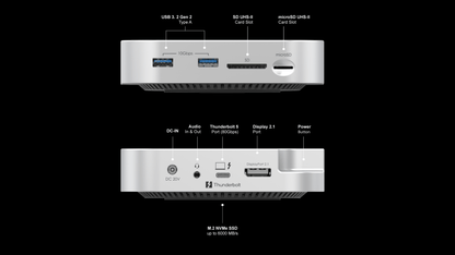Station d'accueil BLACKJET RX-4 RAIDEN Thunderbolt 4 
