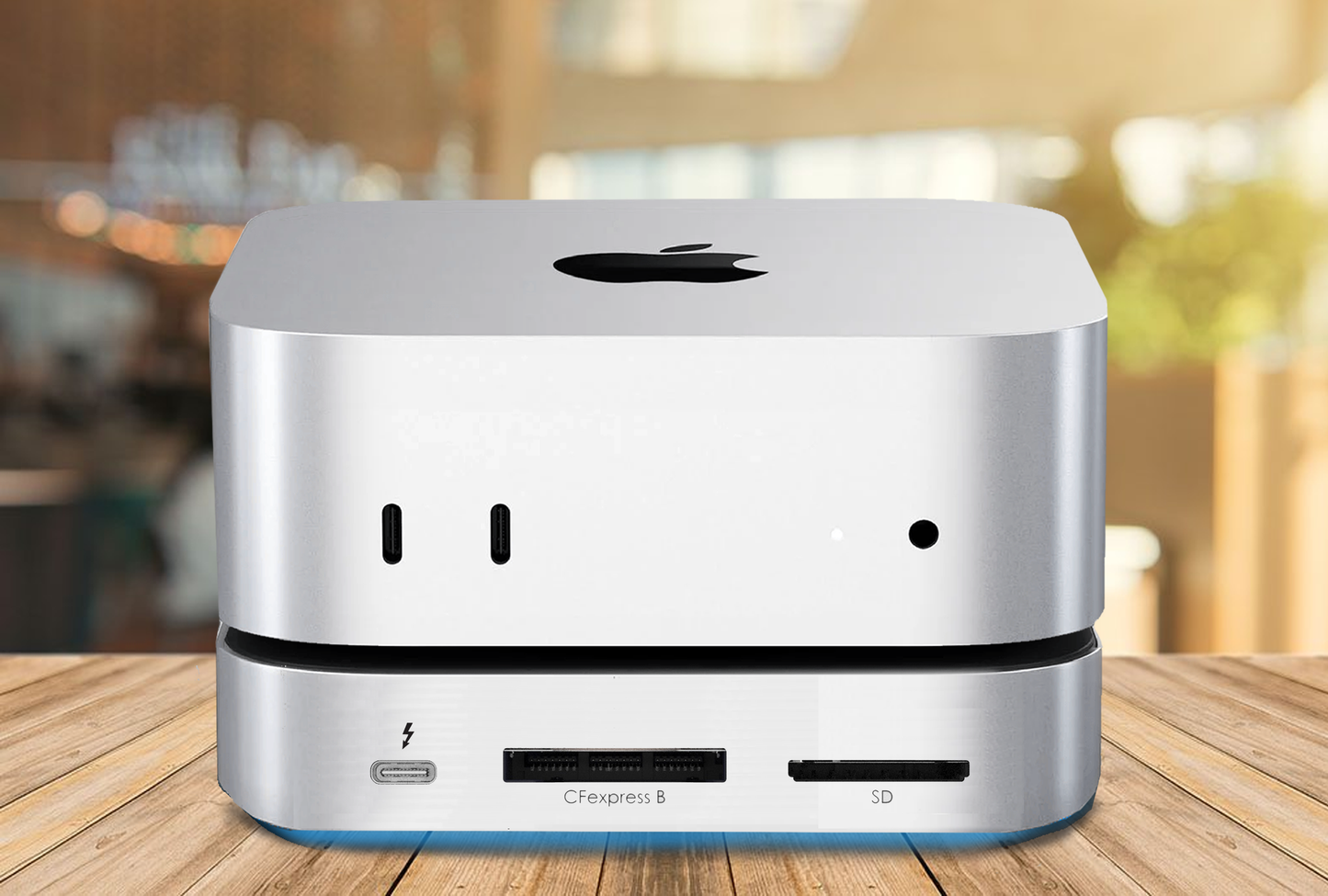 BLACKJET MiniRaiden Pro Thunderbolt 5 Dock for Mac Mini M4 Pro