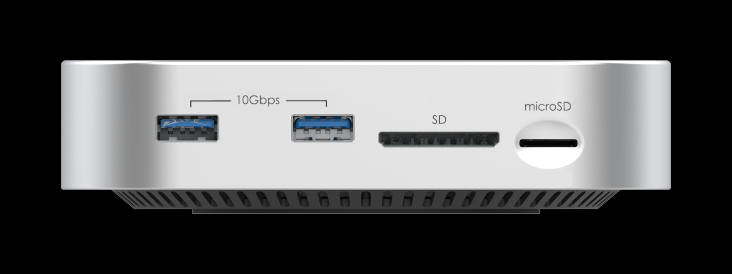 BLACKJET MiniRaiden Thunderbolt 5 Dock for Mac Mini M4 / M4 Pro (MARCH 20)