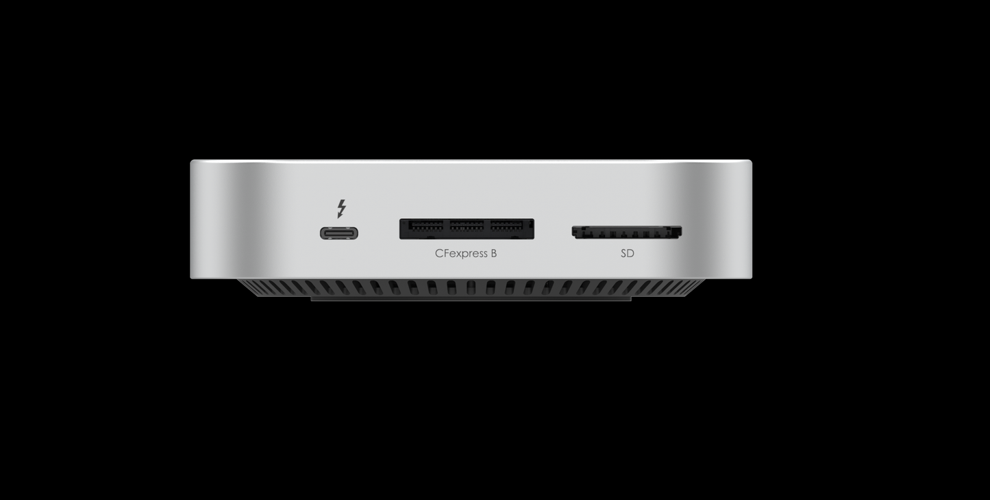 BLACKJET MiniRaiden Pro Thunderbolt 5 Studio Dock for Mac Mini M4 / M4 Pro