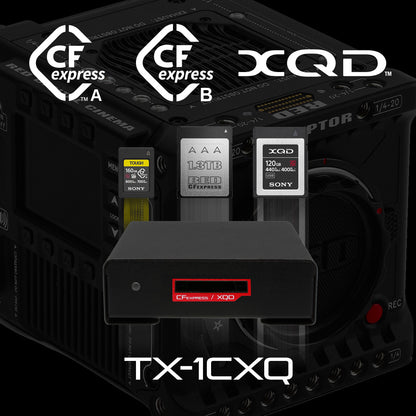 BLACKJET TX-1CXQ CFexpress B / XQD Thunderbolt 3 Lesegerät