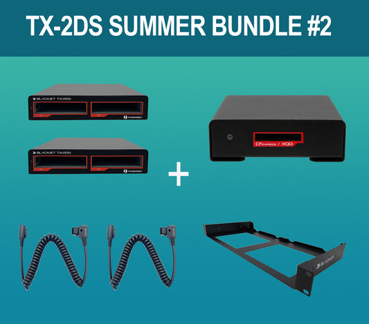 BLACKJET TX-4DS 4-bay Thunderbolt 3 docking systeem
