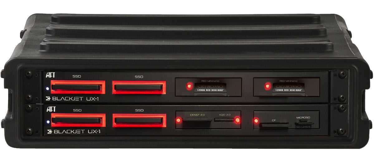 BLACKJET UX-1 RED MINI-MAG / SSD Thunderbolt 3 Cinema Dock (B-STOCK)