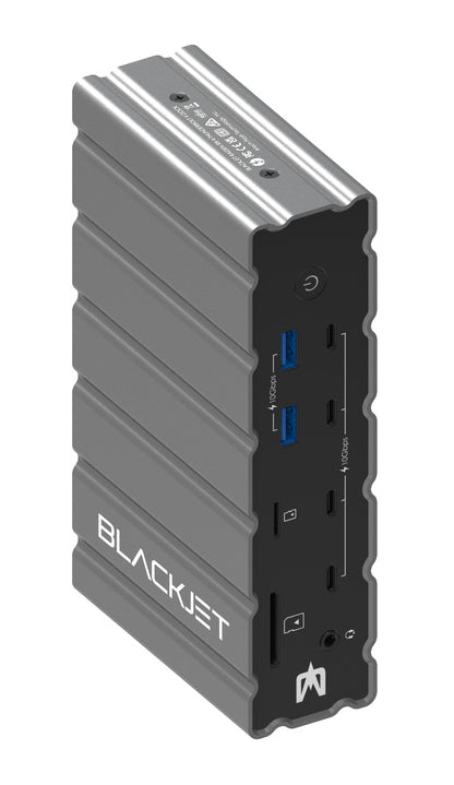 BLACKJET RX-4 RAIDEN Thunderbolt 4 Docking Station