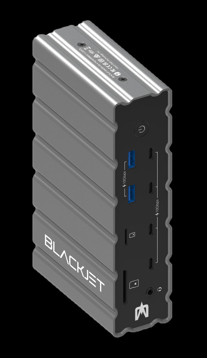 BLACKJET RX-4 RAIDEN Thunderbolt 4 ドッキング ステーション