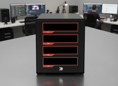 BLACKJET TX-4DS 4ベイThunderbolt 3ドッキングシステム