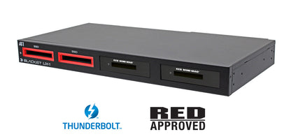 BLACKJET UX-1 RED MINI-MAG / SSD Thunderbolt 3 Cinema Dock