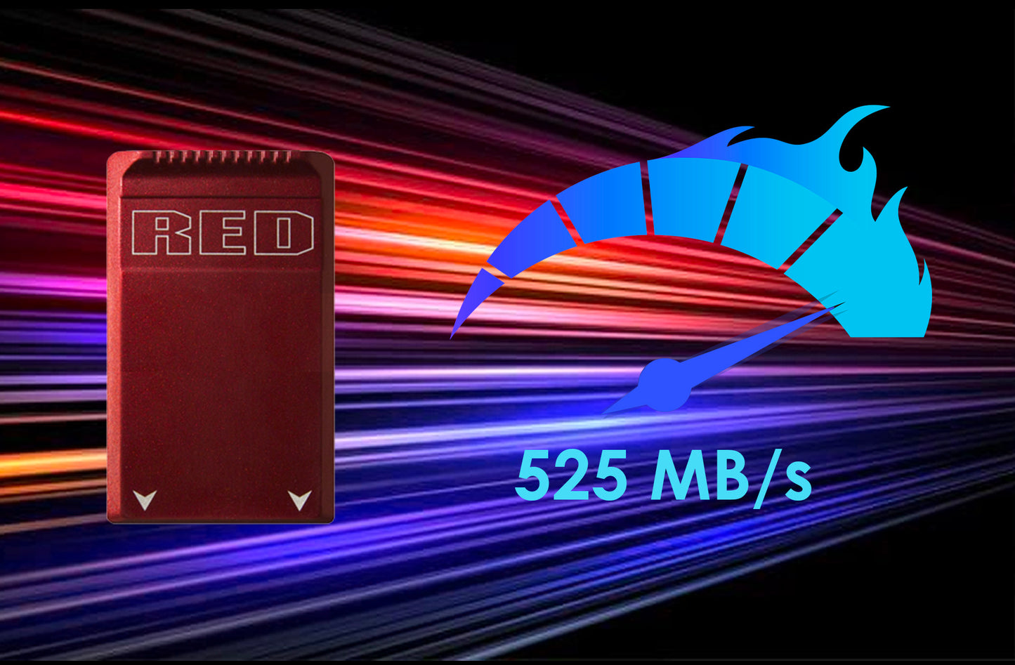 red minimag reader thunderbolt