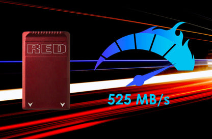 Lector BLACKJET VX-1R RED MINI-MAG USB 3.2 Gen 2 (B-STOCK) 
