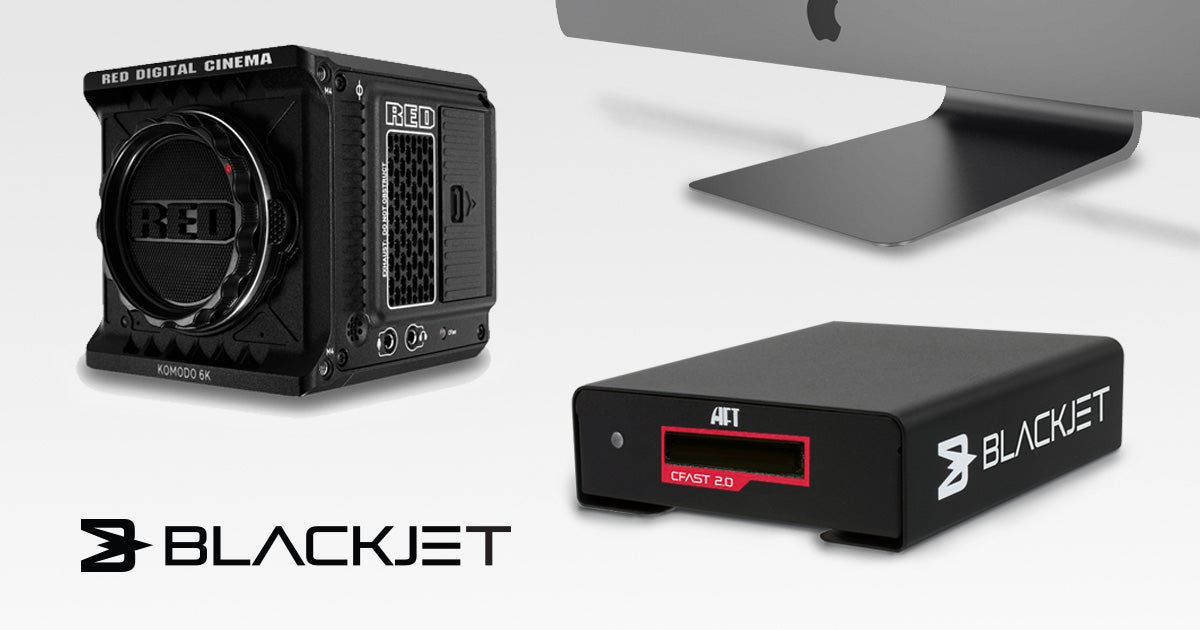 BLACKJET VX-1C CFast 2.0 USB 3.2 Gen 2 Reader