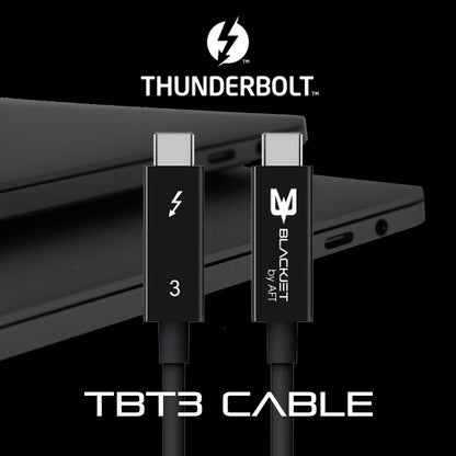 BLACKJET 0.7m Thunderbolt 3 Cable