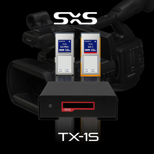 BLACKJET TX-1S Sony SxS Thunderbolt 3 リーダー