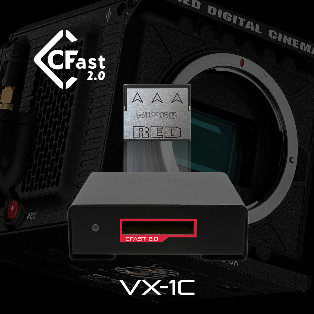 BLACKJET VX-1C CFast 2.0 USB 3.2 Gen 2 リーダー (B-STOCK)