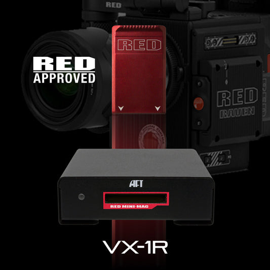 BLACKJET VX-1R RED MINI-MAG USB 3.2 Gen 2 リーダー (B-STOCK)